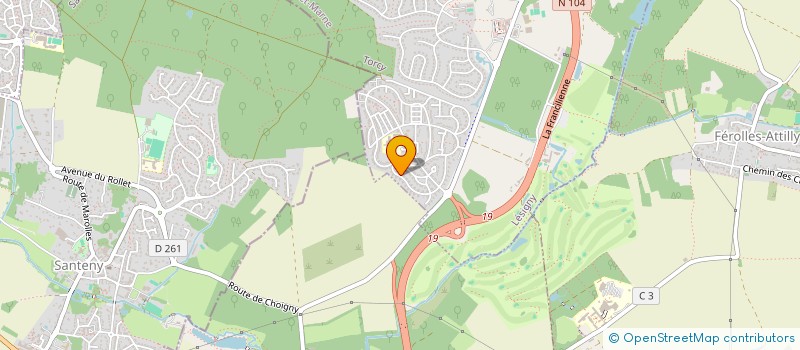 localisation de l'entreprise 899 777 874   FEROLLES-ATTILLY