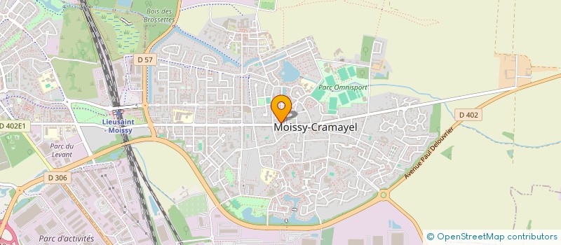localisation de l'entreprise 899 778 682 à MOISSY-CRAMAYEL