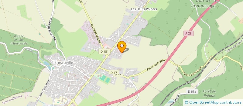 localisation de l'entreprise 899 781 314  à BOIS-GUILLAUME