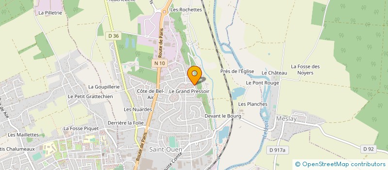 localisation de l'entreprise 899 786 883   SAINT-OUEN