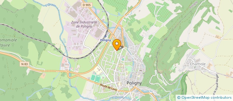 localisation de l'entreprise 899 796 619   DOUCIER