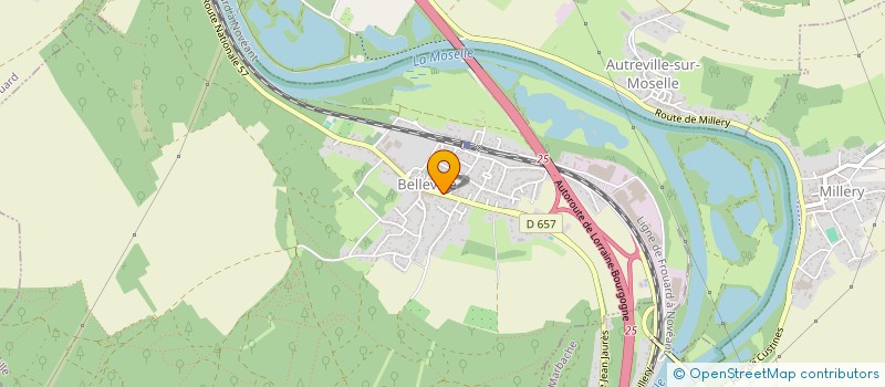 localisation de l'entreprise 899 802 268   MILLERY