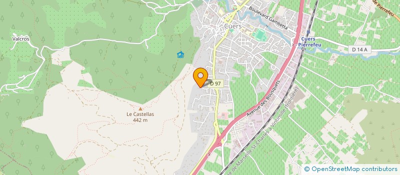 localisation de l'entreprise 899 804 421   CUERS