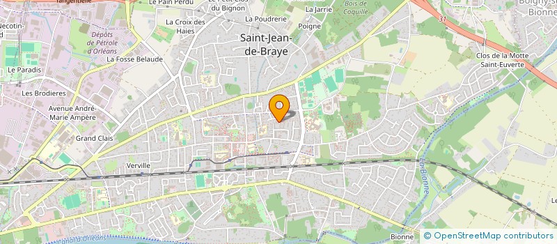 localisation de l'entreprise 899 834 311   SAINT-JEAN-DE-BRAYE