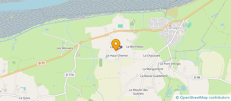 localisation de l'entreprise 899 839 914   CORSEPT