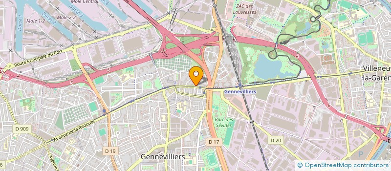 localisation de l'entreprise 899 841 787   GENNEVILLIERS