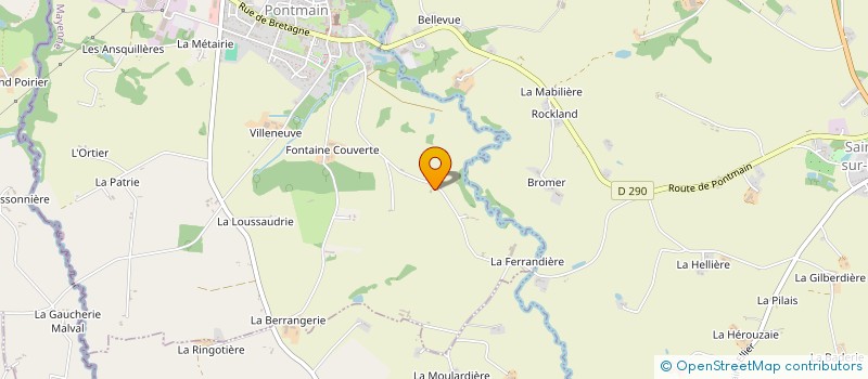 localisation de l'entreprise 899 843 130   SAINT-MARS-SUR-LA-FUTAIE