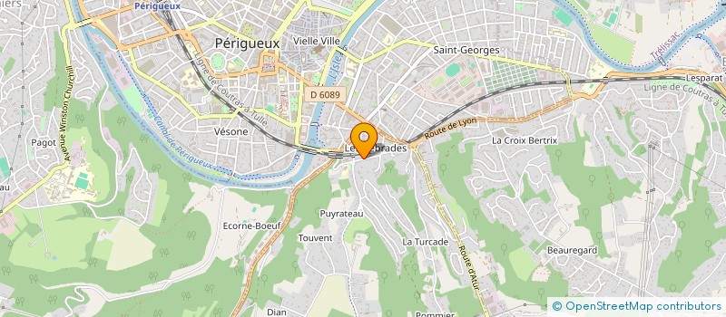 localisation de l'entreprise 899 855 431   SANILHAC