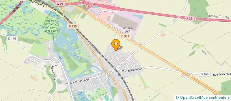 localisation de l'entreprise 899 865 877   BOVES