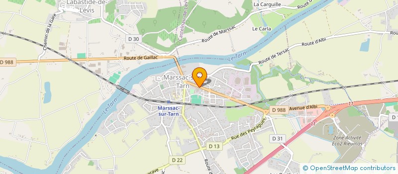 localisation de l'entreprise 899 872 212   MARSSAC-SUR-TARN