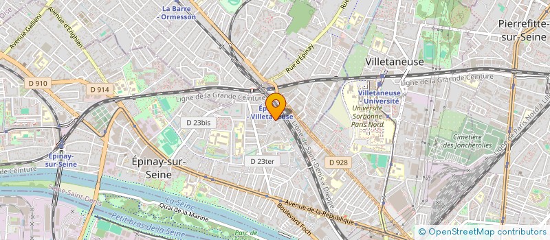 localisation de l'entreprise 899 873 608 à EPINAY-SUR-SEINE