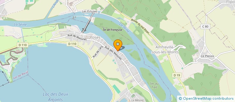 localisation de l'entreprise 899 874 747   POSES