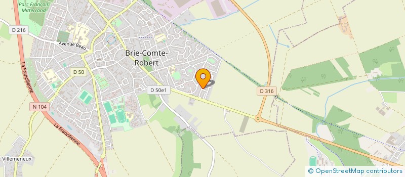 localisation de l'entreprise 899 892 905   BRIE-COMTE-ROBERT