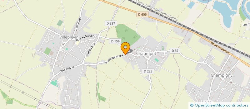 localisation de l'entreprise 899 893 218   CHAMPIGNY