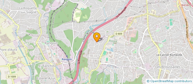 localisation de l'entreprise 899 896 401 à LE CANNET