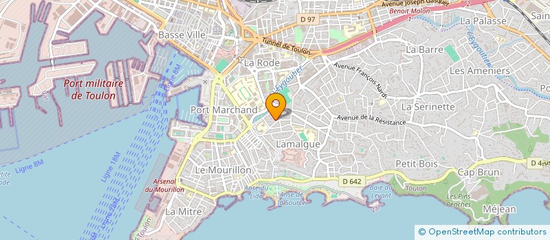 localisation de l'entreprise 899 898 886  à LA VALETTE-DU-VAR