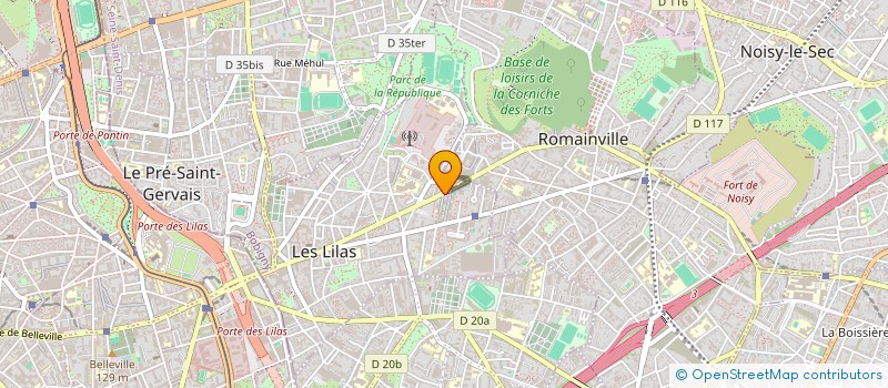 localisation de l'entreprise 899 907 042 à LES LILAS