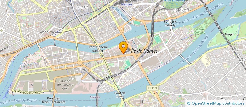 localisation de l'entreprise 899 923 668   NANTES