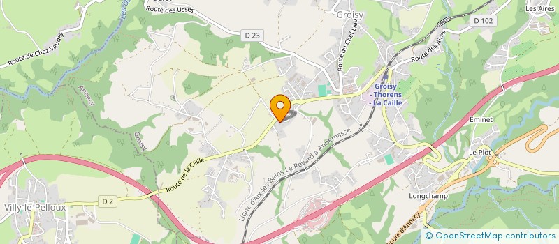 localisation de l'entreprise 899 925 549   GROISY