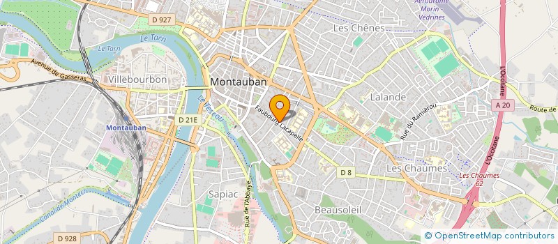 localisation de l'entreprise 899 927 875  à PAU