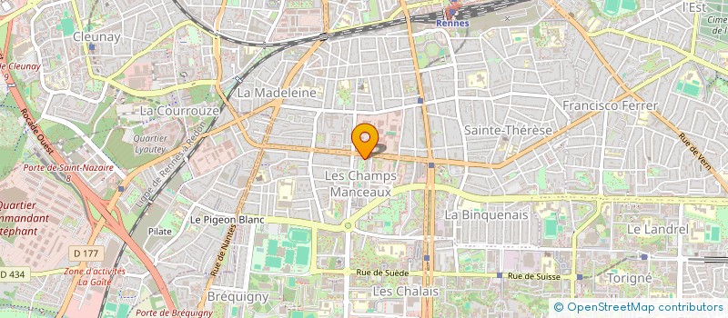 localisation de l'entreprise 899 940 431   RENNES
