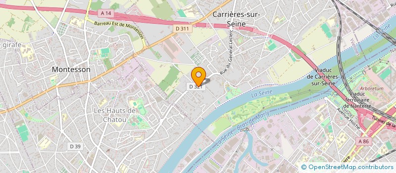 localisation de l'entreprise 899 944 144   CARRIERES-SUR-SEINE