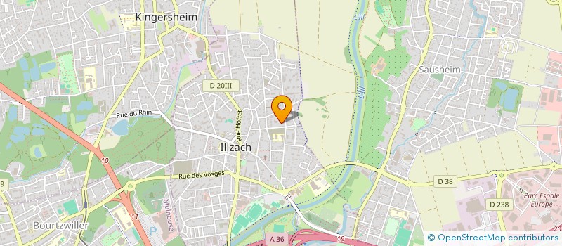 localisation de l'entreprise 899 945 976   THANN