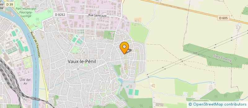 localisation de l'entreprise 899 947 543 à VAUX-LE-PENIL