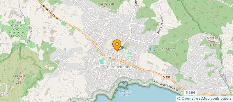 localisation de l'entreprise 899 950 851   CARQUEIRANNE