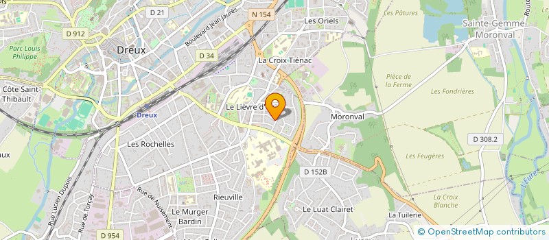 localisation de l'entreprise 899 956 247 à DREUX