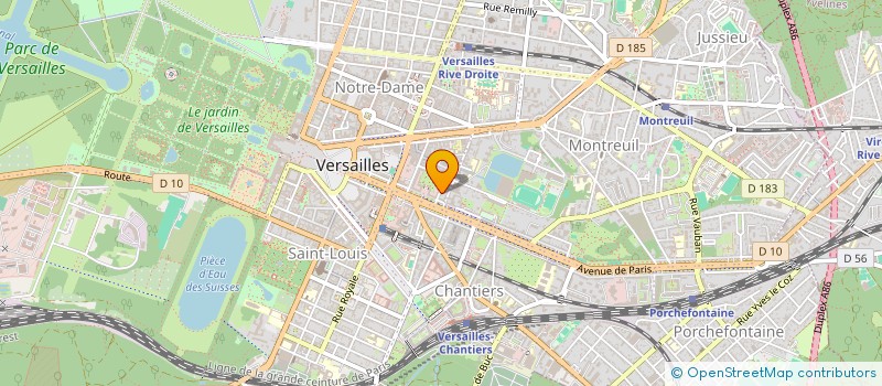 localisation de l'entreprise 899 960 975 à VERSAILLES