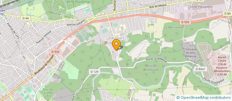 localisation de l'entreprise 899 967 269   VAUJOURS