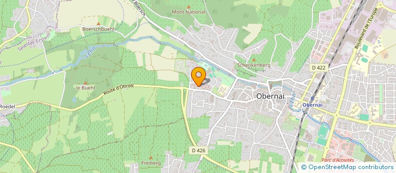 localisation de l'entreprise 899 976 005   OBERNAI