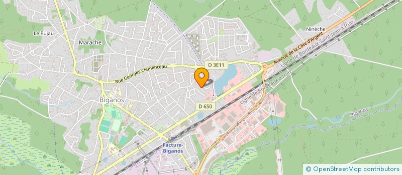 localisation de l'entreprise 899 984 173   LA TESTE-DE-BUCH