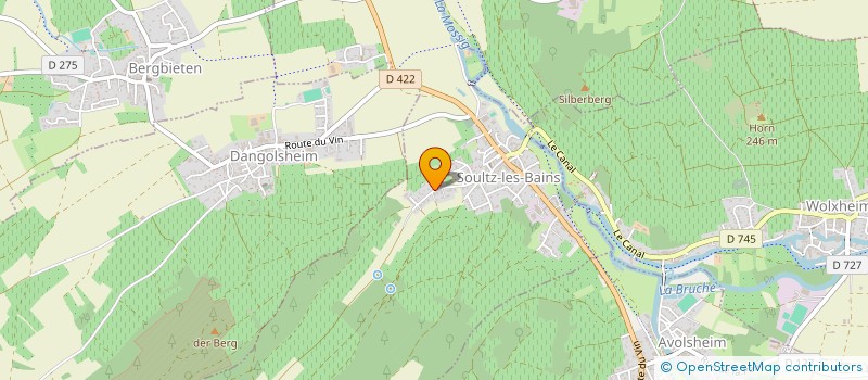 localisation de l'entreprise 899 988 158   SOULTZ-LES-BAINS