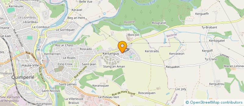 localisation de l'entreprise 899 988 497   TREMEVEN