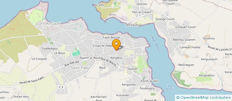 localisation de l'entreprise 899 989 057   BREST