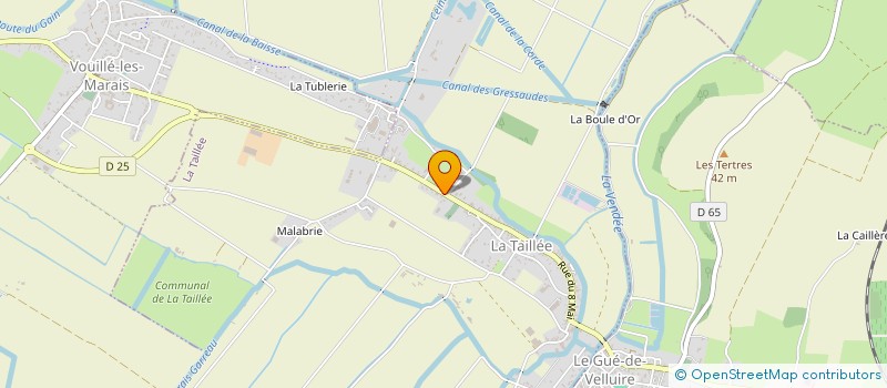 localisation de l'entreprise 899 989 339   TAILLEE (LA)