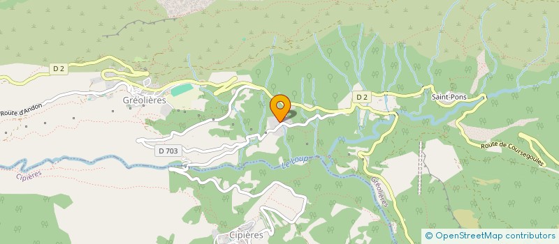 localisation de l'entreprise 899 990 303   GREOLIERES