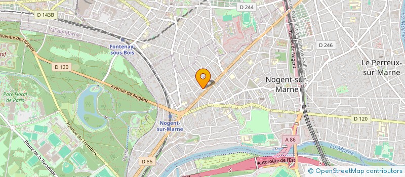 localisation de l'entreprise 899 996 128 à NOGENT-SUR-MARNE