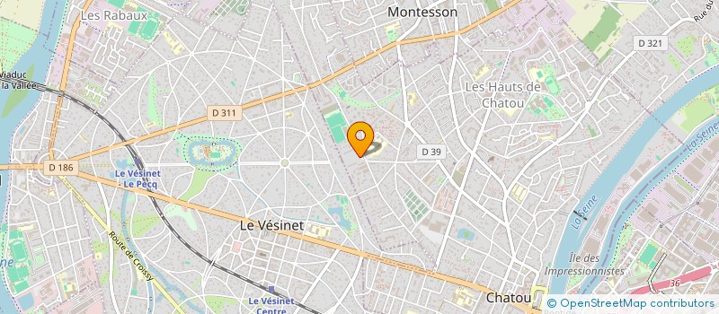 localisation de l'entreprise 8ARTS - LE POUVOIR DES CONNEXIONS  CHATOU