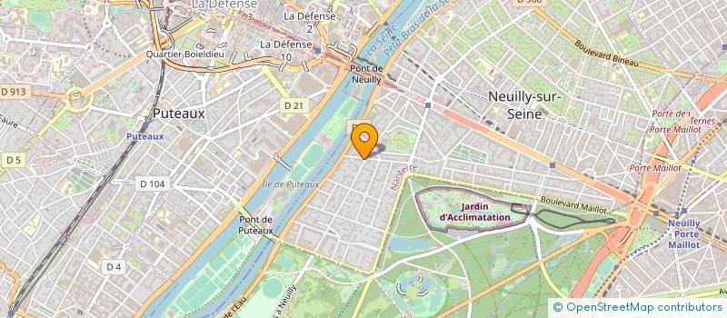 localisation de l'entreprise 8CO à NEUILLY-SUR-SEINE
