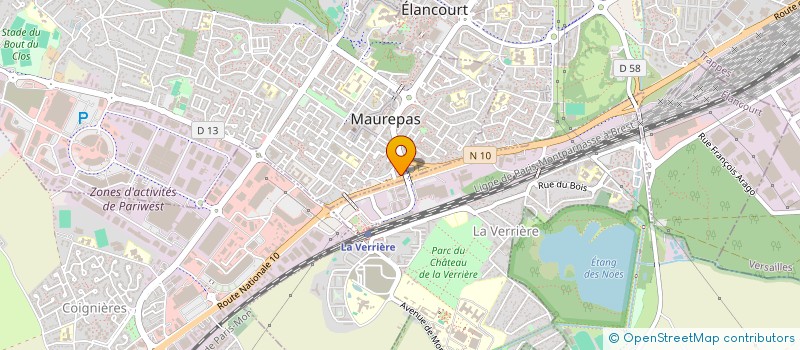 localisation de l'entreprise 8CONNECT  MAUREPAS