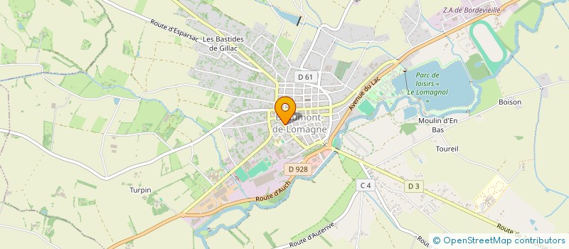 localisation de l'entreprise 8DELYS  BEAUMONT-DE-LOMAGNE