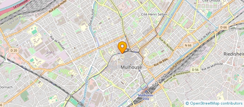 localisation de l'entreprise 8EME AVENUE  MULHOUSE