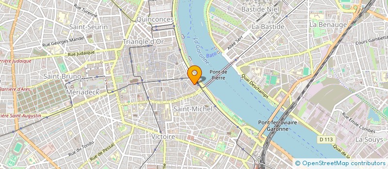 localisation de l'entreprise 8ESSE PRODUCTION  BORDEAUX