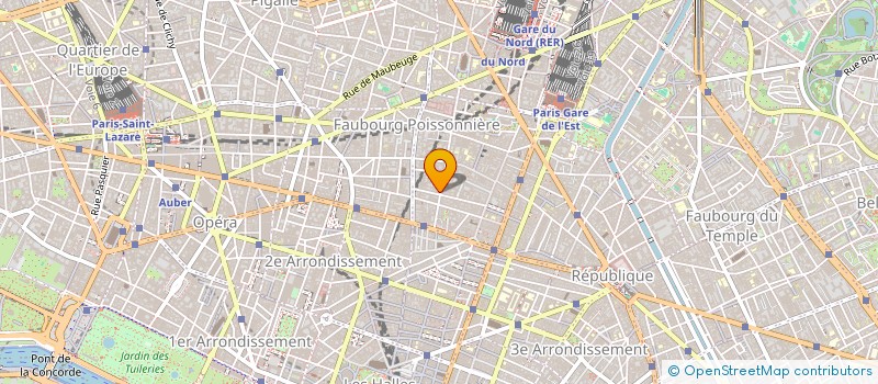 localisation de l'entreprise 8IN8OUT  PARIS