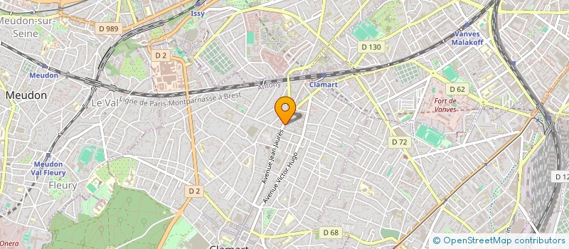 localisation de l'entreprise 8L à CLAMART