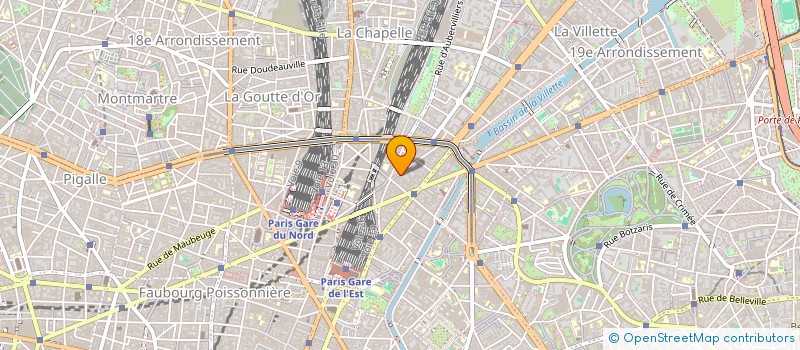 localisation de l'entreprise 8METRICS  PARIS