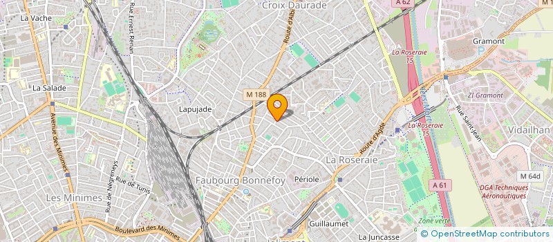 localisation de l'entreprise 8N EXPERTISE BATIMENT à TOULOUSE